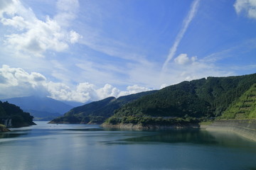 宮ヶ瀬ダムの風景