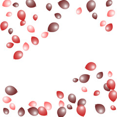 Background with Colorful balloons. Simple Feminine Pattern for Card, Invitation, Print. Trendy Decoration with Beautiful balloons. 