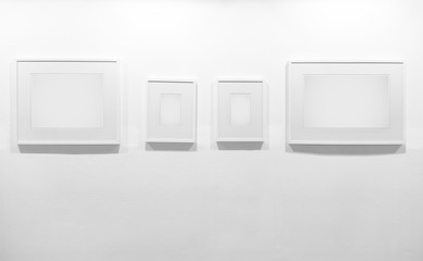 Poster frames for mock up in gallery.