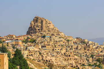 Obraz premium Ancient city in the rocks