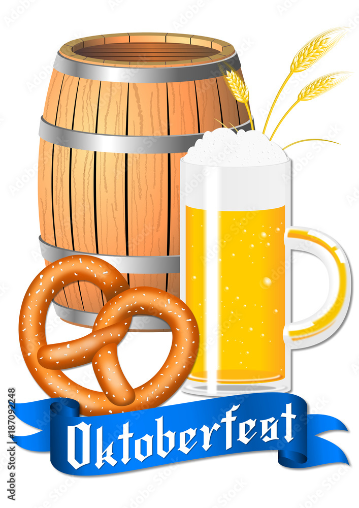 Canvas Prints Oktoberfest - poster, placard