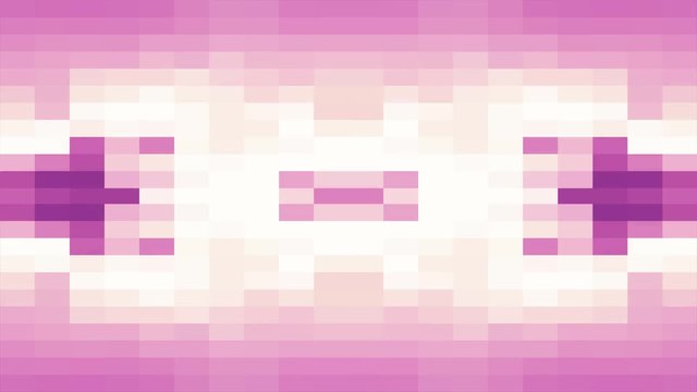 abstract pink white pixel block moving background New quality universal motion dynamic animated retro vintage colorful joyful dance music video footage