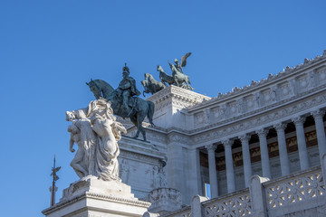 Fototapeta premium beautiful Rome at Christmas time