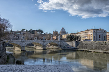 beautiful Rome at Christmas time