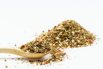 Mix of herbs and spices