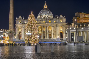 beautiful Rome at Christmas time