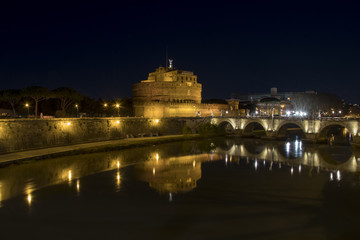 beautiful Rome at Christmas time