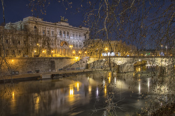 Fototapeta na wymiar beautiful Rome at Christmas time