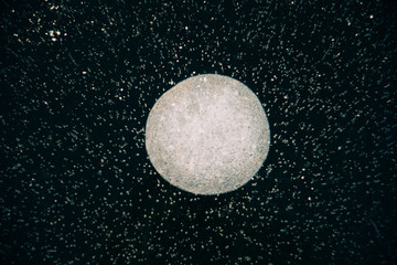 Under water splash background.