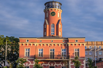City Hall of Czestochowa city in Poland
