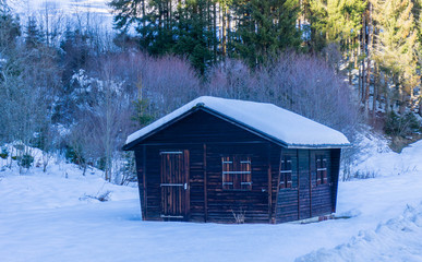 Holzhütte im Schwarzwald