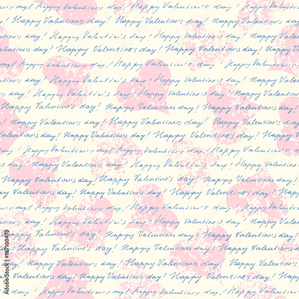 Aufkleber seamless background pattern. hearts pattern in a patchwork style.