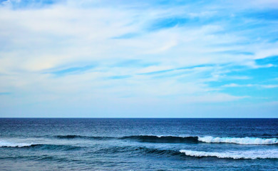 Atlantic Ocean and Clouds