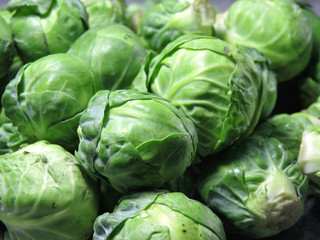Fototapeta premium Brussels sprouts