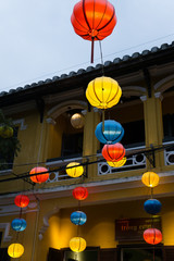 Colorful oriental lanterns