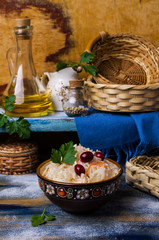 Sauerkraut with carrots and cranberries