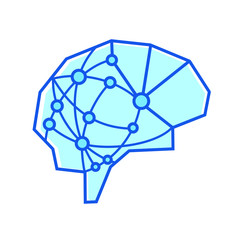 brain logo vector