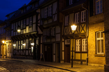 Fototapeta premium Weltkulturerbestadt Quedlinburg Bilder aus der historischen Stadt im Harz