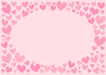 ハート　フレーム