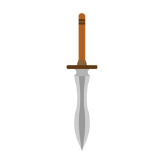 Dagger vector illustration knife icon