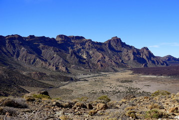 el teide montana guajara teneryfa ocean 
