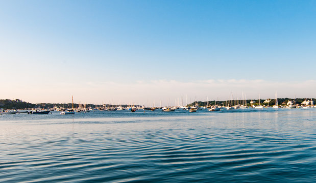 Boats Moored between Edgartown and Chappaquiddick