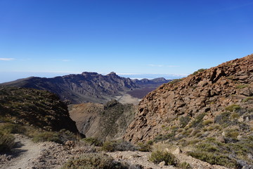 el teide montana guajara teneryfa ocean 