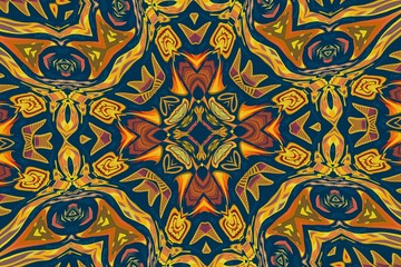 pattern with dark colors background 