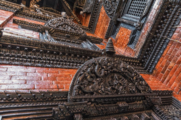 Kumari House Patio, Durbar Square, Kathmandu, Nepal