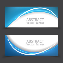 Vector abstract design banner template.vector illustration