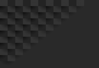 Black abstract background.