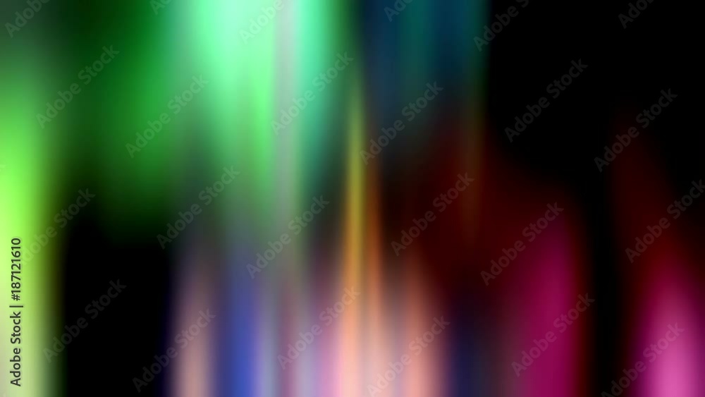 Poster rotating colored flickering light lines motion abstract background
