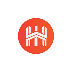 Naklejka premium building logo