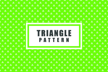 Triangle objects vector pattern. Geomteric pattern for background or texture