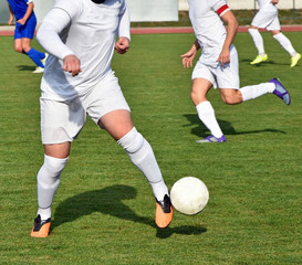 Action at the soccer match