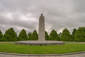 The WW1 Canadian Memorial near Ypres