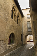 Fototapeta na wymiar Maison gothique de Bordeaux