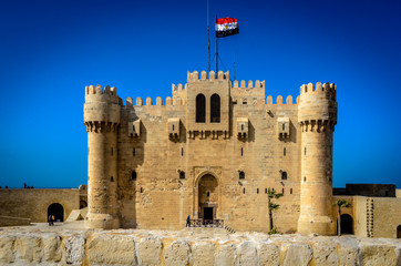 The Citadel of Qaitbay In Alexandria, Egypt