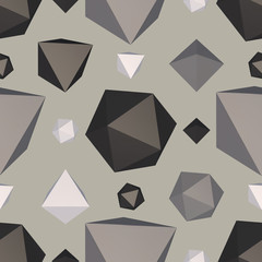 Abstract backdrop with polygon.