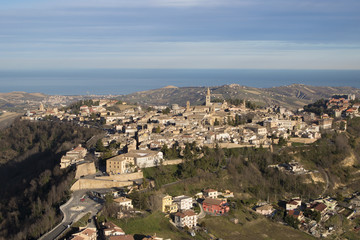 Fototapeta na wymiar Città Sant'Angelo