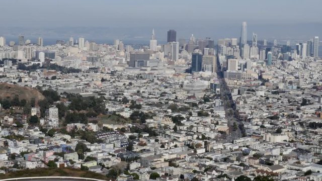 centre ville de San Francisco 4k