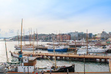 Bucht von Oslo - Hafen - Boote