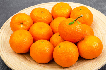 Mandarins ripe sweet