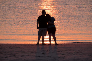 couple on the beach - 187135214