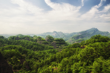 Wuyishan landscape China