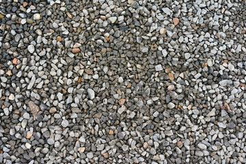 Crushed stones for constructions background texture