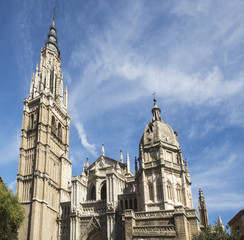 Fototapeta na wymiar Kathedrale von Toledo in Spanien