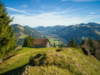 Fototapeta na wymiar Hittisberg, Vorarlberg, Austria