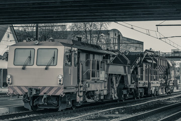 Obraz premium Industry repair train