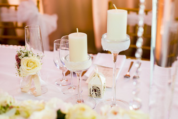 Wedding table decoration